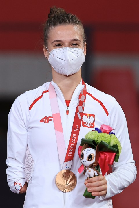 Polish table tennis competitor Natalia Partyka