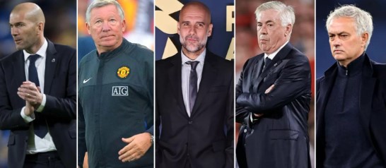 Fergie, Pep, Mourinho, Don Carlo, or Zizou. Which was the Hardest to Achieve?